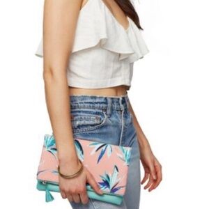 Rachel Pally Bird of paradise reversible clutch Women's One Size Fits All Clutch